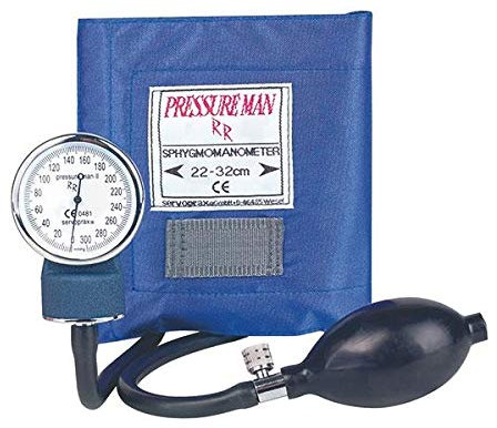 Pressure Man II E3 2079 G Import, velcro de manguito, – Tensiómetro verde