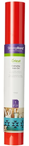 Cricut Everyday Iron-On, Orange, 12 x 24, 2004695