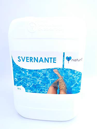 Naturii - Svernante Professionale per Piscine, Effetto Anti Gelo, Evita Insetti e Alghe, Mantenimento Invernale, Trattamento Bimestrale, Azzurro, 10L, Liquido