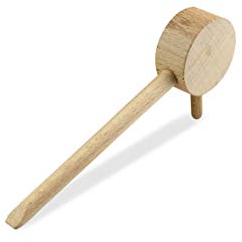 Quepuedoregalar Abridor manual de madera de haya para latas con anilla