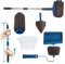 DUTTY Juego de pinceles de pintura para decorar la pared, juego de pinceles de rodillo de pintura corredor Pro Kit de pinceles multifuncionales para casa