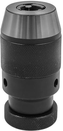 ZONADAH 1-16mm Keyless Drill Chuck B16 Taper Arbor, Heavy Duty Steel Self Tighten Lathe, Automatic Locking Keyless Adapter for Drill Press, Milling, CNC, Drilling Machine
