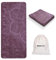 PROIRON Yogamatte Faltbar, Reise Yogamatte rutschfest & leicht 173cm x 61cm x 6mm, Gymnastikmatte mit Tasche für Zuhause und Draußen - Rot