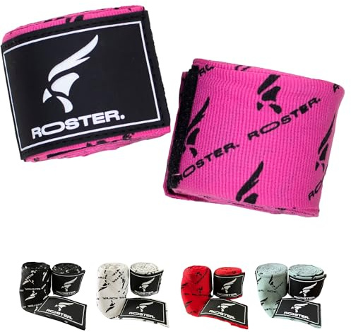 ROSTER. Confezione da 2 bende Boxe (Rose)