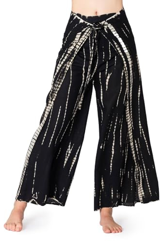 PANASIAM Sunshine Pants TieDy, black white, M