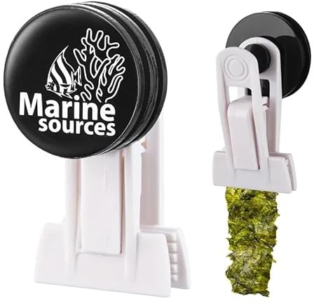 Meki Acua Marine Sources - Morsetto magnetico per alimentazione di alghe e alghe