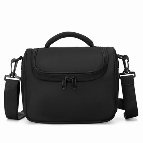 Kommodum - Borsa Fotografica DSLR per Macchina Fotografica ed Obiettivo Custodia Imbottita per Fotocamera Reflex e Videocamera con Parapioggia impermeabile (Media)