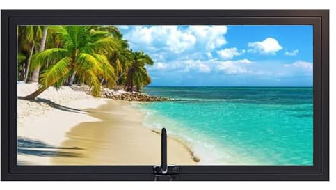 KPHYMOD Ventana Ventana De Eje Central Giratoria De 360° con Manija, Ventana Rectangular Empotrada De Vidrio Templado para Baño, Cocina Y Sótano.(Black,60X30CM/23.62X11.81IN)