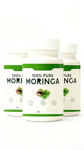 Moringa biologique - peut aider à dormir ~ articulations et niveaux d'énergie,3pcs