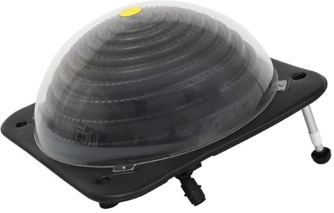 Generico Riscaldatori Solari per Piscina 5 pz 75x75x36 cm HDPE Alluminio,Riscaldatori per Piscine