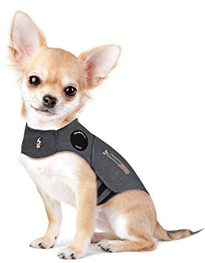 Thundershirt Hundemantel, Größe XXS, grau