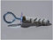 Tassello in nylon con occhiello chiuso per soffitto Pz.100