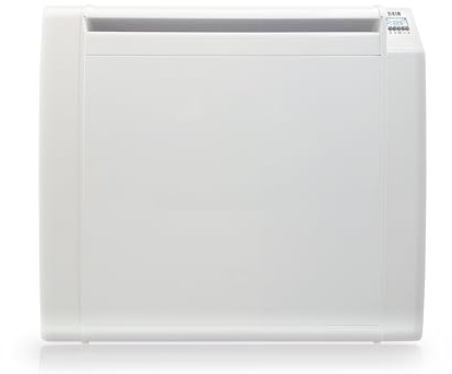 HJM AMC1500 Emisor térmico cerámico Bajo Consumo | Programable | Pantalla LCD | 1500 W | Blanco, 230 V