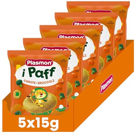 Plasmon Paff Carote e Broccoli 15g (Pezzi)