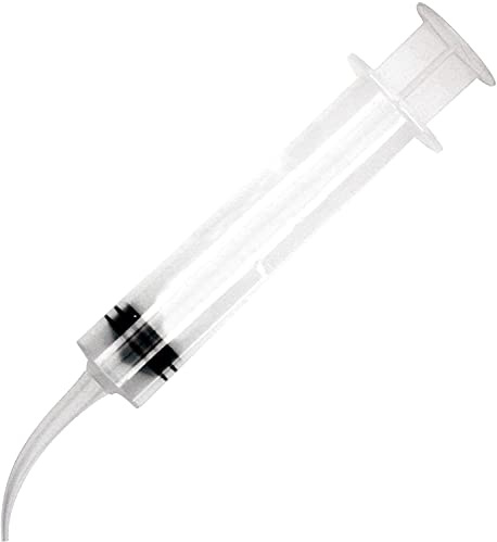 Modelcraft POL1012/C 12 ml böjd spruta innehåller spets, vit