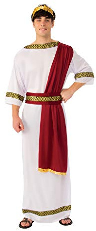 Rubie's Multicolor Greek God Costume for Adult - 1 Set, Perfect for Themed Parties, Historical Role Play & More