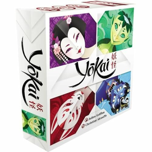 Blackrock Games Yokai - Jeu de Société - 8 Ans et Plus - Jeu Coopératif - Déduction - Logique - Jeu de Réflexion - 2 à 4 Joueurs - idéal en Famille et Entre Amis - Bankiiiz