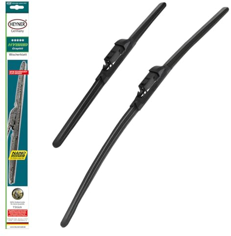 HEYNER® Scheibenwischer komp. mit AUDI Q5 (11.2008-05.2017) HYBRID Flachbalkenwischer