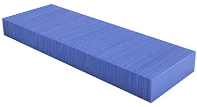 ADWITS Paquete de 270 20x67x0,5mm Almohadillas de Silicona termoconductoras con 6.0 W/MK de conductividad térmica, Suave, Seguro, fácil de aplicar para SSD CPU GPU LED IC Chipset Cooling -Azul