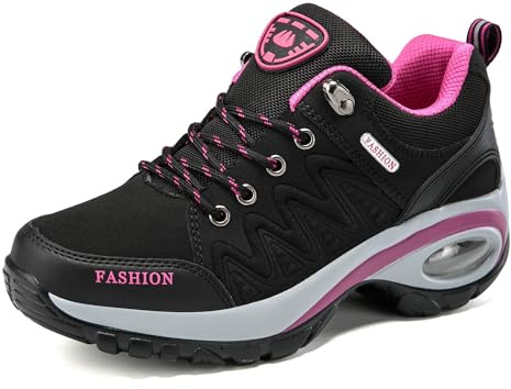 Chaussures De Course Femmes Chaussures De Marche Orthopédiques Diabétiques Hallux Valgus Chaussures Légères Respirantes Plateformes De Formation, Chaussures De Jogging En Extérieur.,Black-37 EU