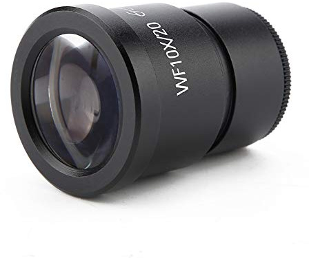 YDuupxe Ocular de Microscopio Estéreo 10X, Lente óptica de Campo Amplio con Tamaño de Montaje de 30 Mm, para Microscopio Binocular Triocular
