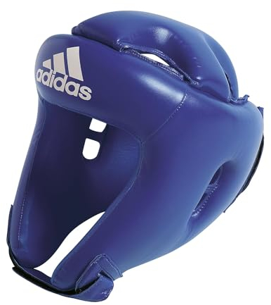 adidas Kinder Kopfschutz Rookie Children Head Guard Kopfschoner, Blau, M EU