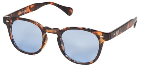 KISS DEPP Occhiali da Sole Uomo Donna – Capitano Johnny Depp Vintage Anni 70 – Montatura Rettangolare Iconica con Rivetti Metallici – Lenti Multicolore Protezione UV400 e Look Elegante