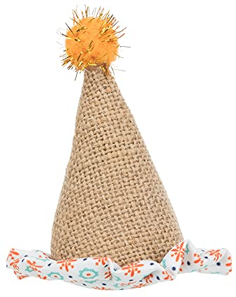 TRIXIE 40782 Hütchen, Jute/Stoff, Katzenminze, 9 cm
