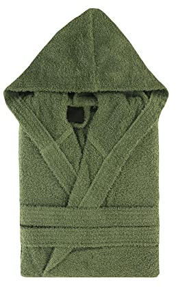 Top Towel - Elegant - Albornoz Mujer y Hombre 100% Algodón, 500 g/m² - Opción con Capucha o Sin Capucha - Suave y Absorbente para Ducha, Spa y Piscina