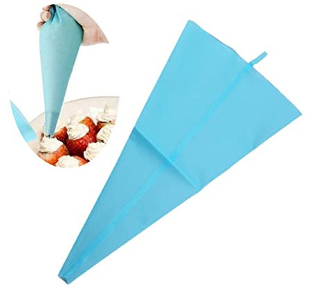 GREENADSCAPE Borsa Da Silicone Riusabile Da Per Decorazione Di Torte e Biscotti Sacchetto Per Piping Con Accessori Per Cake Design e Decorazioni Dolci