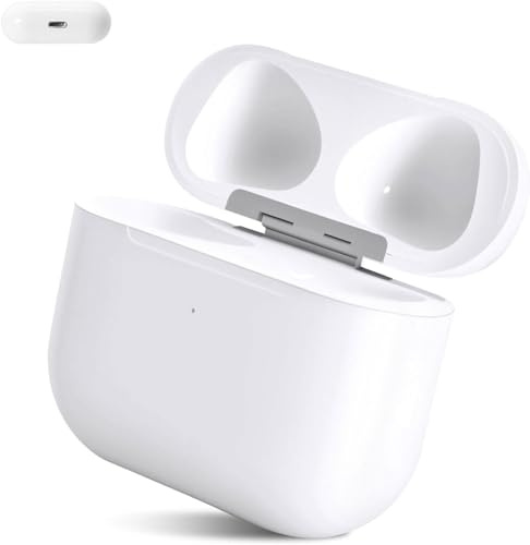Wireless Charging Case Replacement for Air-Pods Pro 1st and 2nd Generation,lighning Air-Pods Pro Case with Bluetooth Pairing Button, 620 mAh