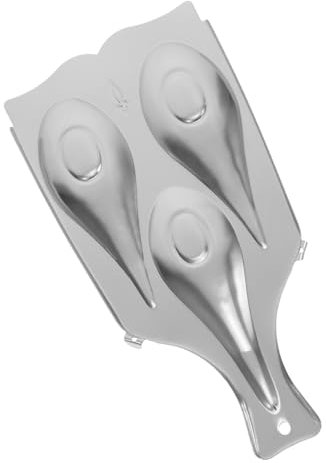 Didiseaon Soporte Para Utensilios De Cocina De Acero Inoxidable Reposapantallas De Cucharas Triple Diseño Elegante Para Mantener La Limpieza La Cocina