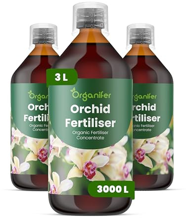 Fertilizante Líquido Para Orquídeas 3L – Abono Orgánico Para Floración Abundante Y Color Vivo – Fortalece Espigas Y Vitalidad – Organifer