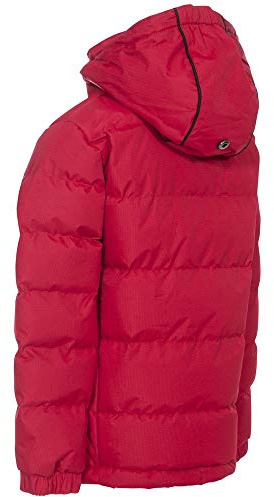 Trespass Junge Steppjacke Tuff mit Kapuze (152) (Rot)