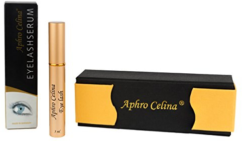 Aphro Celina Wimpernserum 3ml - das Eyelashserum für das aktive Wachstum Ihrer Wimpern - mit Beautybox