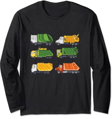 Camions poubelle | Collecteur de déchets de recyclage | Collecteur de déchets Manche Longue