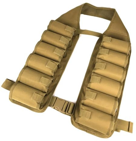 Beer Drinking Vest - Beverage Drinking Vest, Outdoor Vest for Beer and Soda, Outdoor Drink Holder Belt | Beer Drinking Jacket with 12 Pocket