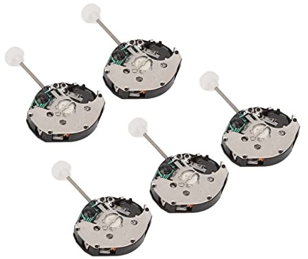 Watch Movement, Watch Quartz Movement Quartz Watch Movement Accessories 5PCS Set Watch Movements Watch Quartz Movement Byt SL68 Reparationer Watch Tool Tillbehörsdelar