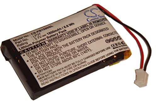 vhbw Akku kompatibel mit Pure Digital Pocket DAB1500 digital Radio (1800 mAh, 3,7 V, Li-Polymer)