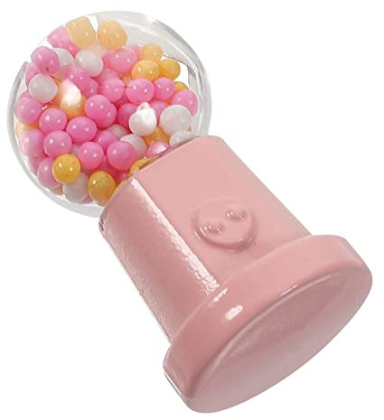 Milisten di macchina per caramelle caramella Bambola favore distributore di cibo per macchina per caramelle mini casa delle bambole distributore di caramelle rosa