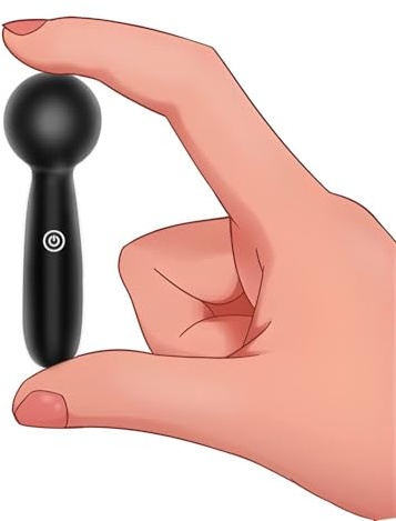 Vibratoreper Donna Professionale Vibratore Piccolo 10 Modalità di Vibrazione Sexytoysys Donna Coppia Vibratoreper Donna Punto g Squirting Vibratoriper Donne Sex Toys Stimolatore Clitoride (Nero)