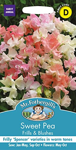 Mr Fothergill's Sweet Pea Frills & Blushes