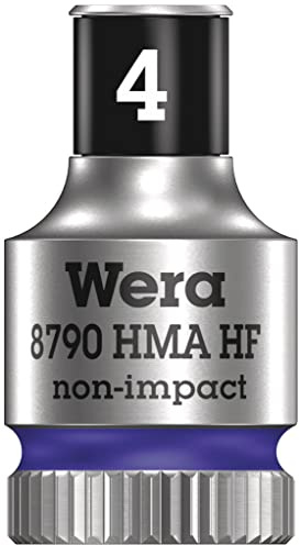 8790 HMA HF Zyklop Socket with 1/4 Drive with Holding Function, 4,0 mm