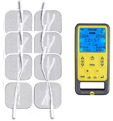 TensCare Sports TENS 2 with 12 Extra Electrode Pads