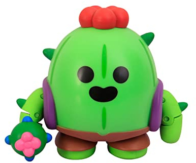 Bizak Brawl Stars Figura de Acción Pack 1 en Caja - Spike. Figuras del Juego multijugador de Combate. articulada 11 cm (64116011)