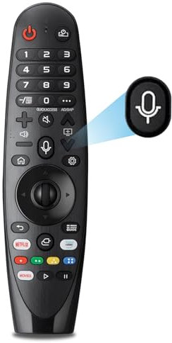 Replacement LG TV Remote Magic Remote Control AKB75855501 with Voice and Pointer Function, LG Smart TV Remotes AN-MR20GA MR19BA MR18BA MR650A OLED UHD QNED NanoCell
