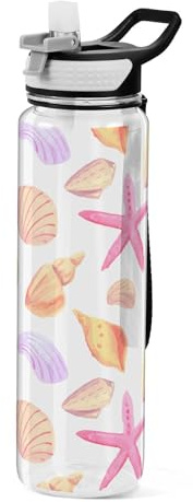 famyily Sea Ocean (1) sports plastic water bottle for journal Unique design decor journal Home Office Patio