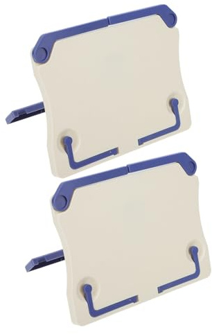 HAMPPLIES 2 Soportes Plegables para Partituras de Plástico 206 X 163 CM Atriles Portátiles para Escritorio y Lectura Accesorios para Piano Guitarra y Teclado Ideales para Viajes y