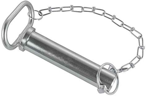 Locking Pin with Handle, 38 x 149 mm Usable Length x 170 mm + Chain and Cotter, Bolt, Safety Cotter, Folding Cotter Pin