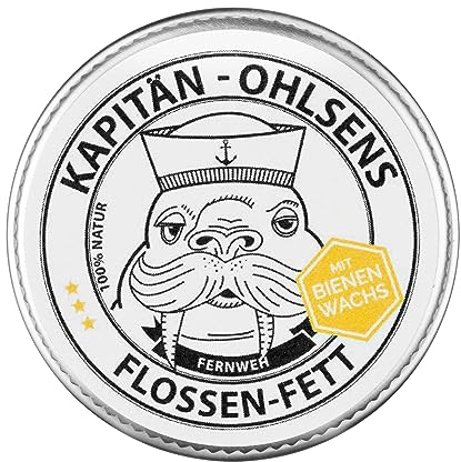 KAPITÄN OHLSEN Flossen-Fett - feste Handcreme für Kletterer, Boulderer und alle anderen mit stark beanspruchten Händen